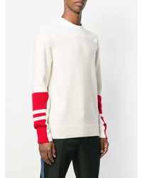 Maglione girocollo stampato beige di Calvin Klein 205W39nyc