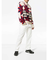 Maglione girocollo stampato multicolore di Calvin Klein 205W39nyc