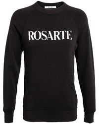 Maglione girocollo stampato nero e bianco di Rodarte