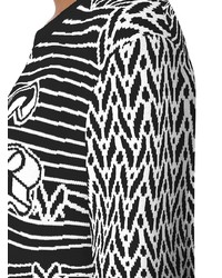 Maglione girocollo stampato nero e bianco di Opening Ceremony