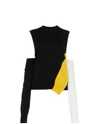 Maglione girocollo stampato nero di Calvin Klein 205W39nyc