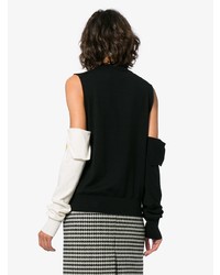 Maglione girocollo stampato nero di Calvin Klein 205W39nyc