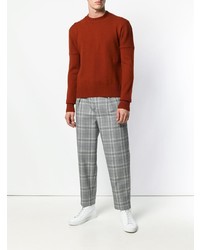 Maglione girocollo terracotta di Calvin Klein 205W39nyc