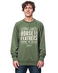 Maglione girocollo verde oliva di Horsefeathers