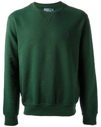 Maglione girocollo verde scuro di Ralph Lauren