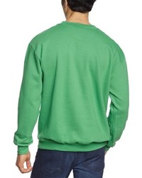 Maglione girocollo verde di Anvil