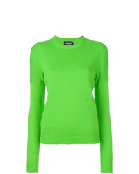 Maglione girocollo verde di Calvin Klein 205W39nyc