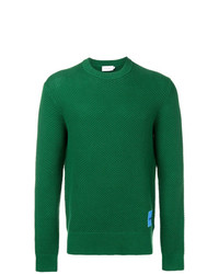 Maglione girocollo verde di Calvin Klein Jeans