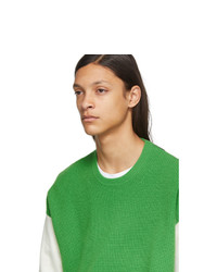 Maglione girocollo verde di Givenchy