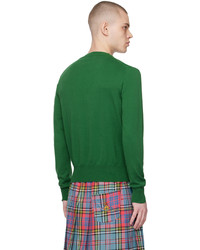 Maglione girocollo verde di Vivienne Westwood