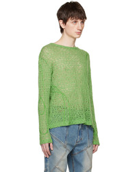 Maglione girocollo verde di Andersson Bell