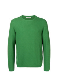 Maglione girocollo verde di Holland & Holland