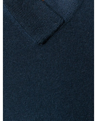 Maglione in cashmere blu scuro di Antonia Zander