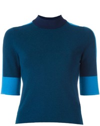 Maglione in cashmere blu scuro di Tory Burch