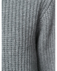 Maglione in cashmere grigio di Joseph