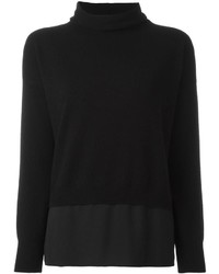 Maglione in cashmere nero di Fabiana Filippi