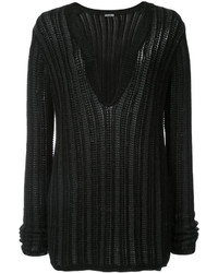 Maglione in cashmere nero di Maiyet