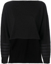 Maglione in cashmere nero di Sonia Rykiel