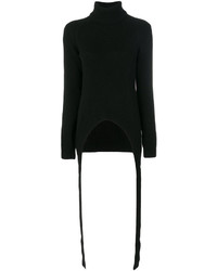 Maglione lavorato a maglia nero di Givenchy
