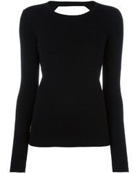 Maglione nero di Diane von Furstenberg
