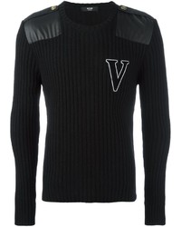 Maglione nero di Versus