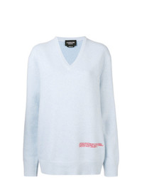 Maglione oversize azzurro di Calvin Klein 205W39nyc