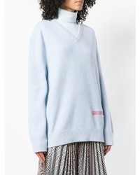 Maglione oversize azzurro di Calvin Klein 205W39nyc