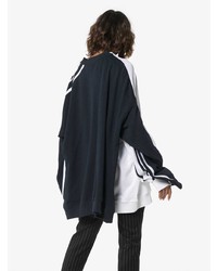 Maglione oversize bianco e blu scuro di Y/Project