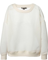 Maglione oversize bianco di DKNY