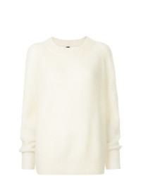 Maglione oversize bianco di H Beauty&Youth