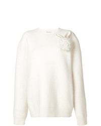 Maglione oversize bianco di JW Anderson