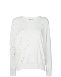 Maglione oversize bianco di T by Alexander Wang