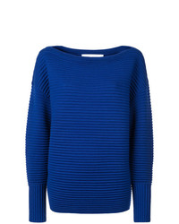 Maglione oversize blu di Victoria Victoria Beckham