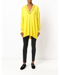 Maglione oversize giallo di Givenchy