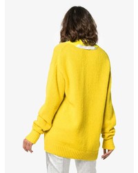 Maglione oversize giallo di Tibi