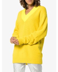 Maglione oversize giallo di Tibi