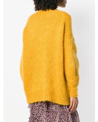 Maglione oversize giallo di Isabel Marant