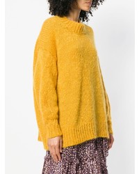 Maglione oversize giallo di Isabel Marant