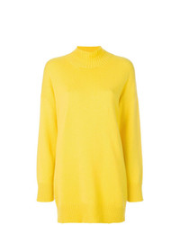 Maglione oversize lavorato a maglia giallo di Pringle Of Scotland