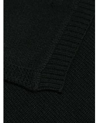 Maglione oversize lavorato a maglia nero di Givenchy