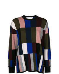 Maglione oversize multicolore di Victoria Victoria Beckham