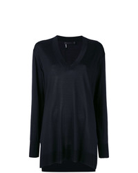 Maglione oversize nero di Calvin Klein