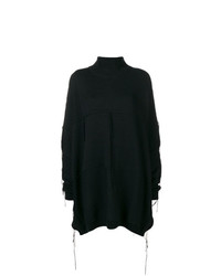 Maglione oversize nero di Dusan