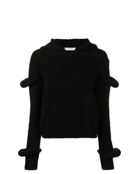 Maglione oversize nero di JW Anderson