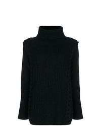 Maglione oversize nero di N.Peal