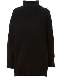 Maglione oversize nero di Polo Ralph Lauren
