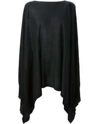 Maglione oversize nero di Rick Owens