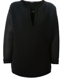 Maglione oversize nero di Ungaro