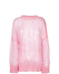 Maglione oversize rosa di N°21