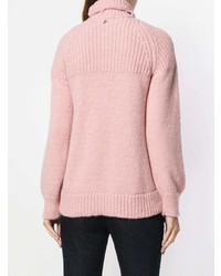 Maglione oversize rosa di Dondup
